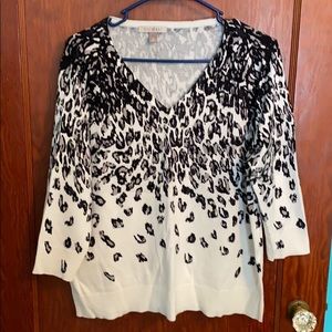 Beautiful animal print sweater